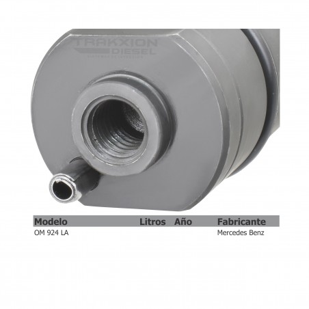 Inyector Diesel para OM924 con EGR, Mercedes Benz, 0432193476, 0432193483, A0020103651, A0060170221, A0060173021, RA0020103651