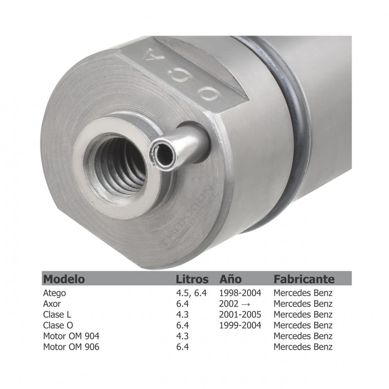 Inyector Diesel para OM904 LA, OM906 LA, MB, 0432191311, 0432191445, 0432193480, 0432191501, 0432191554, 0432191587, 0986430512