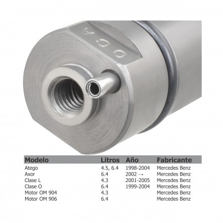 Inyector Diesel para OM904 LA, OM906 LA, MB, 0432191311, 0432191445, 0432193480, 0432191501, 0432191554, 0432191587, 0986430512