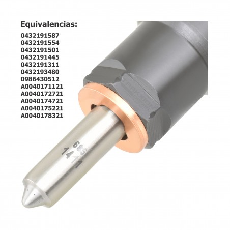 Inyector Diesel para OM904 LA, OM906 LA, MB, A0040171121, A0040172721, A0040174721, A0040175221, A0050171221, A0060171421