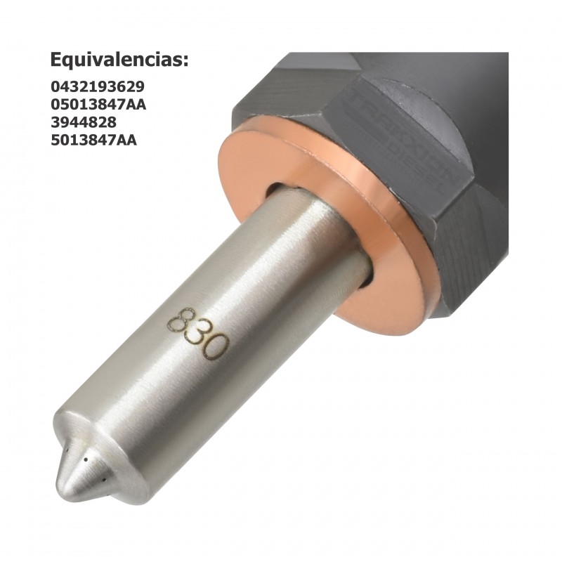 Inyector Diesel Bosch para 2500, 3500, Dodge RAM, 5.9 Cummins, 215-235 HP, 1998-2004, 0432193629, 3944828, 05013847AA, 5013847AA