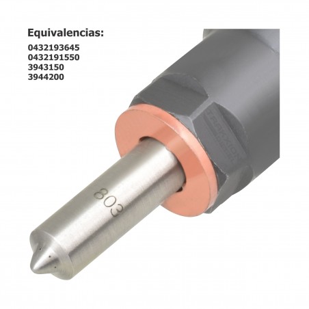 Inyector Diesel para 5.9 ISB, Cummins, 190-195 HP, 0432191550, 0432193645, 3943150, 3944200