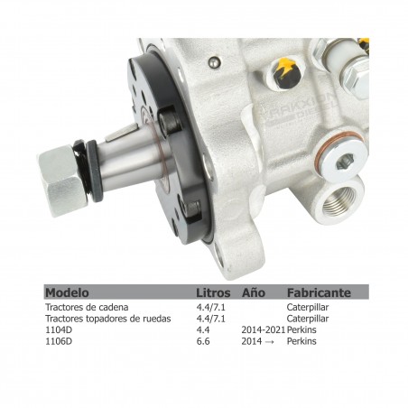 Bomba Diesel para Tractor Topador Bulldozer 814, D3, D4, D5, D6, CAT, 375-2647, 20R-4562
