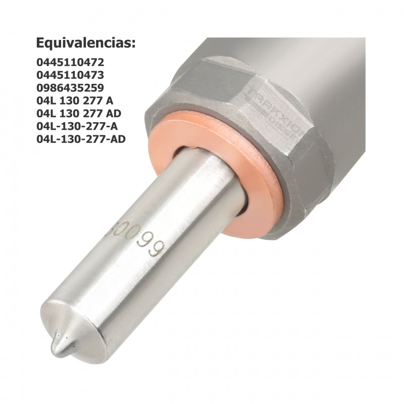 Inyector Diesel para A1, A3, 1.6 TDI Audi, Golf, Passat, 1.6 TDI VW, 0445110472, 0445110473, 0986435259, 04L130277A, 04L130277AD