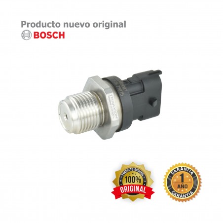 Sensor de presión Diesel Bosch 2000 Bar para Tractor T6010 T6020 T6030 T6040 T6050 T6060 T6070 T6080, New Holland, 2854542