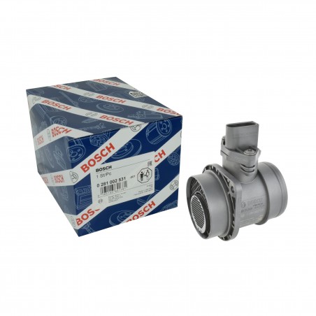 Sensor de flujo de aire MAF Bosch para Beetle, Bora, Eurovan, Jetta, 1.9 TDI VW, 0281002531, 0281002532, 0986284009, 038906461B