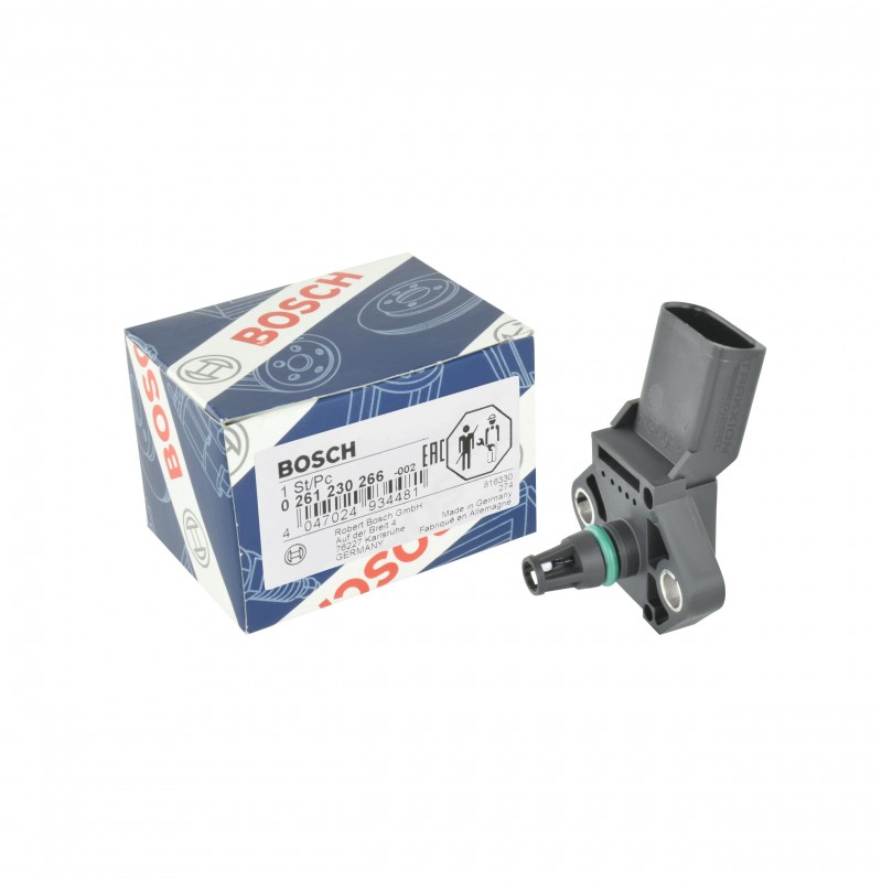Sensor de presión de aire MAP caudalímetro para Jetta, Passat, Polo, Tiguan, 1.2, 1.4, 1.8, 2.0, TSI GTI, Gasolina VW 0261230266