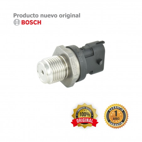 Sensor de presión de riel Diesel Bosch 1800 Bar para New Holland, Iveco, 0281006226, 5801474160