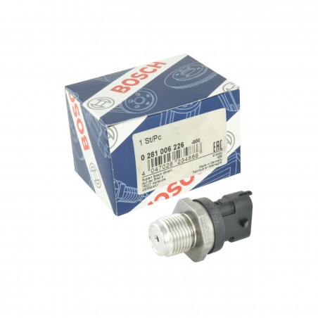 Sensor de presión Diesel Bosch para Minicargador C232, C238, L225, L230, Tractor T4, T5, TD4, TD5, TK4, New Holland, 5801474160