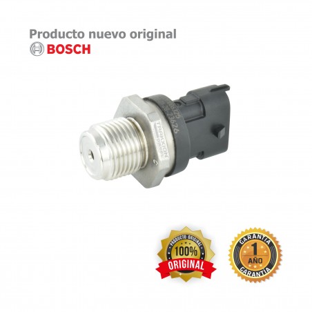 Sensor de presión Diesel Bosch para Tractor Maxxum MXU 110 Case 2831362, 2852780, 42561376, 42567283, 42574913, 504053982