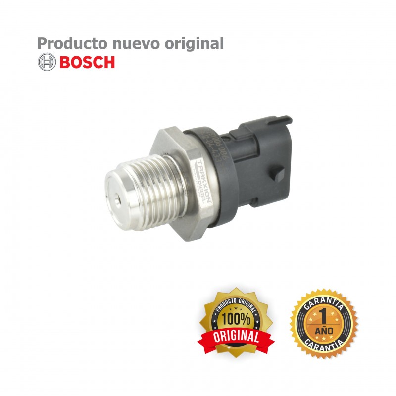 Sensor de presión Diesel Bosch 1800 Bar 0281002534, 0281002612, 0281006086, 2T2919333, 51274210178, 51.27421-0178, 8-97361-561-0