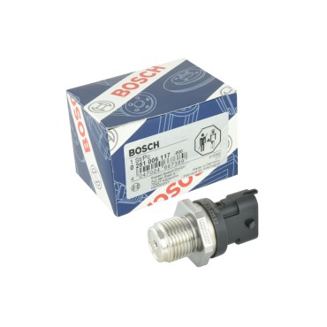 Sensor de Presión Diesel Bosch 2400 Bar para MaxxForce 11 y 13, Navistar, International, 0281006117, 3005793C1