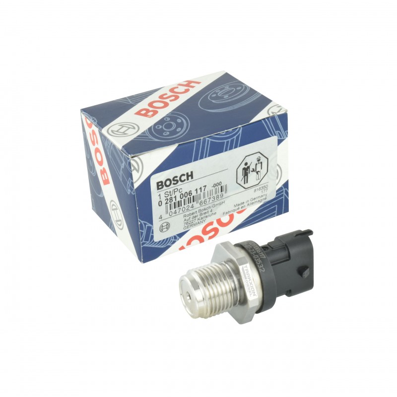 Sensor de Presión Diesel 2400 Bar para CT660 CAT, 5500i, 5600i, 7600, Transtar 8600, MaxxForce 11 & 13, International, 3005793C1