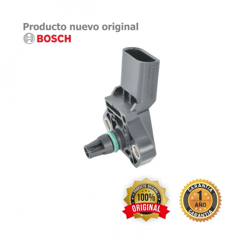 Sensor de Presión de Aire MAP para Jetta 1.6, 2.0 TDI, Touareg 3.0, 4.2 TDI, Transporter 2.0 TDI, VW, 0281002976