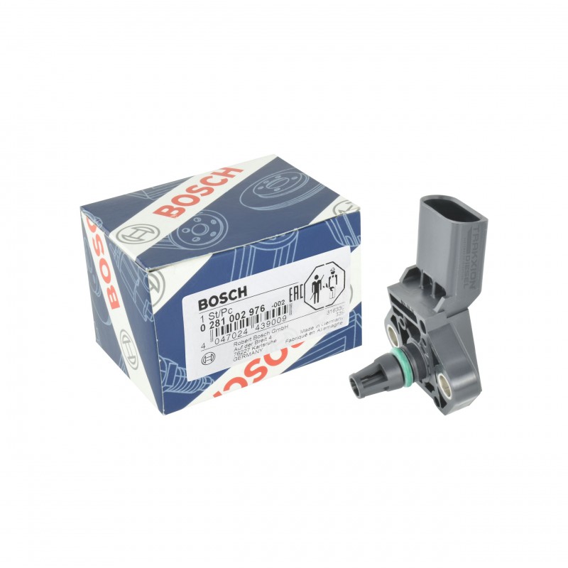 Sensor de Presión de sobrealimentación de Aire MAP de Turbo para Q5 2.0, 3.0 TDI, Q7 3.0, 4.2 TDI, Audi, 0281002976