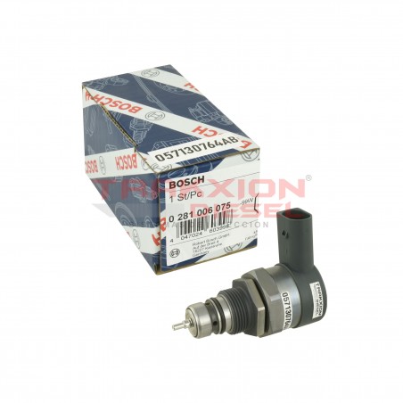 Válvula de regulación de presión de Riel Diesel DRV Bosch 057130764AB para 2.0 TDI, Amarok, Crafter, Jetta y Transporter, VW