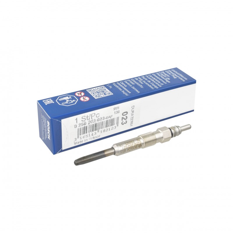 Bujía Precalentadora 12V Bosch para Eurovan 1.9 TDI, VW, 2003-2009, 0250202023, 0250202046, N10579201, N10579202
