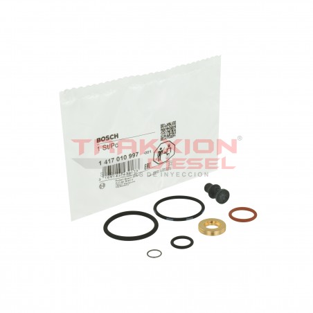 Juego de juntas Bosch (kit de servicio) de inyector Diesel para 1.9 TDI Eurovan, Jetta, Beetle, VW, 2003-2010, 1417010997