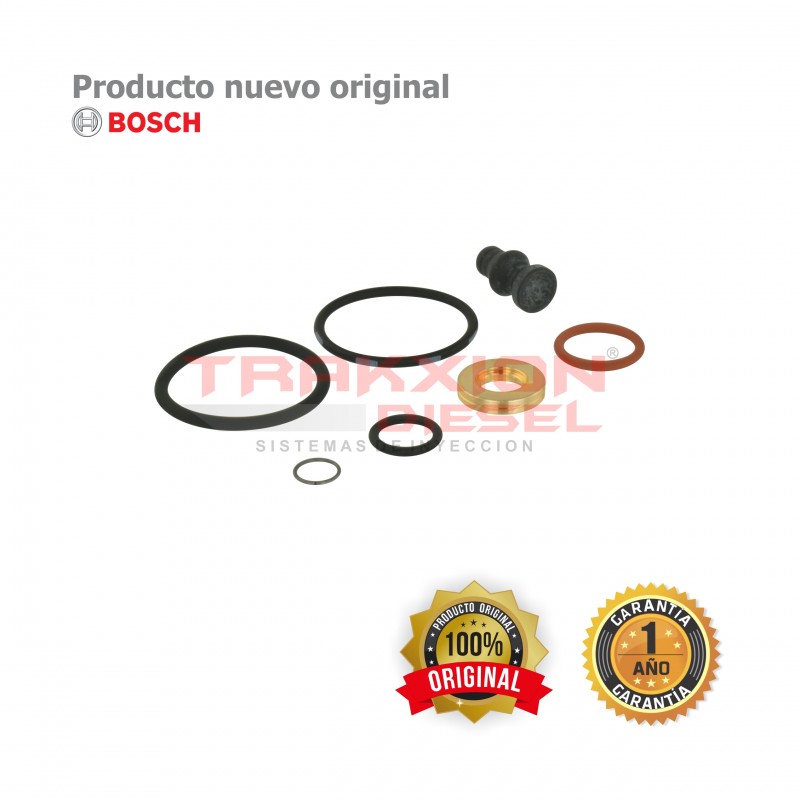 Juego de juntas Bosch (kit de servicio) de inyector Diesel para 1.9 TDI Eurovan, Jetta, Beetle, VW, 2003-2010, 1417010997