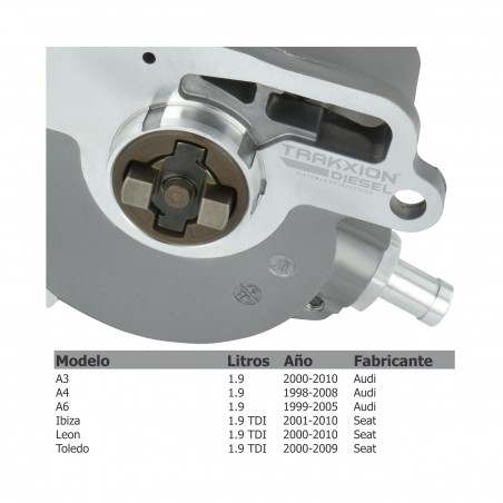 Bomba tándem de combustible y vacío Diesel para 1.9 TDI Eurovan, VW, 2003-2009, F009D00001, F009D02008, F009D02799