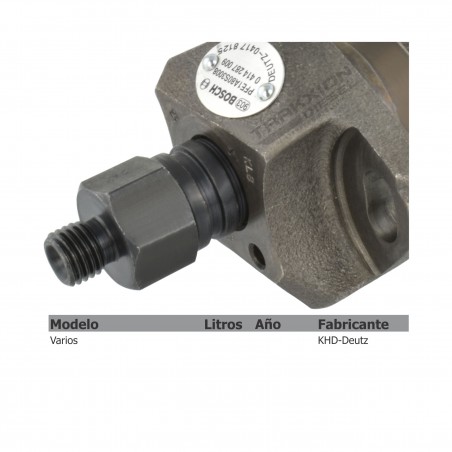 Bomba de inyección Diesel PF Bosch para KHD Deutz, PFE1A80S3008, 0414287009, 04178125, 4178125