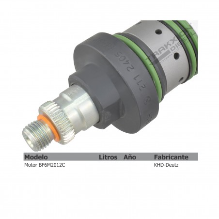 Bomba de inyección Diesel PF Bosch para KHD, Deutz, 0414491109, 02112405, 2112405, PFM1P100S1009