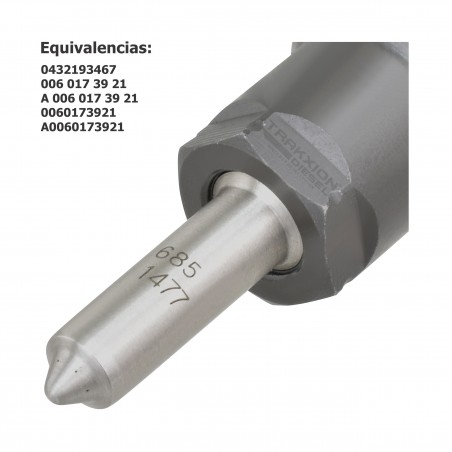 Inyector Diesel DHK Bosch para OM924 y OM926, Mercedes Benz, 0432193467, A0060173921, A0020106151