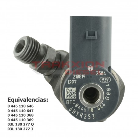 INYECTOR DIESEL PARA VOLKSWAGEN AMAROK TDI 2.0 2011-
