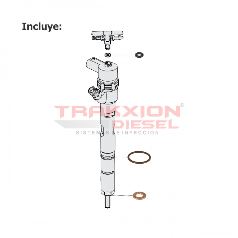 INYECTOR DIESEL PARA VOLKSWAGEN AMAROK TDI 2.0 2011-
