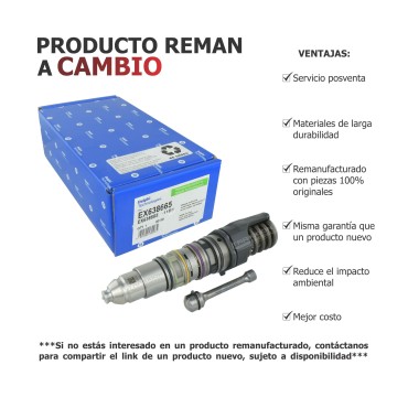 Inyector Diesel Reman 4088665, 4076902, EX638665 Delphi para Cummins ISX 15.0