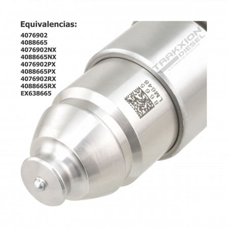 Inyector Diesel Reman 4088665, 4076902, EX638665 Delphi para Cummins ISX 15.0