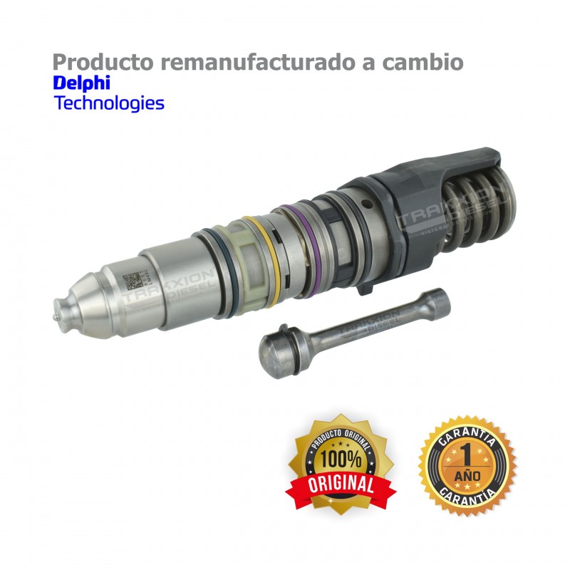 Inyector Diesel Reman 4088665, 4076902, EX638665 Delphi para Cummins ISX 15.0