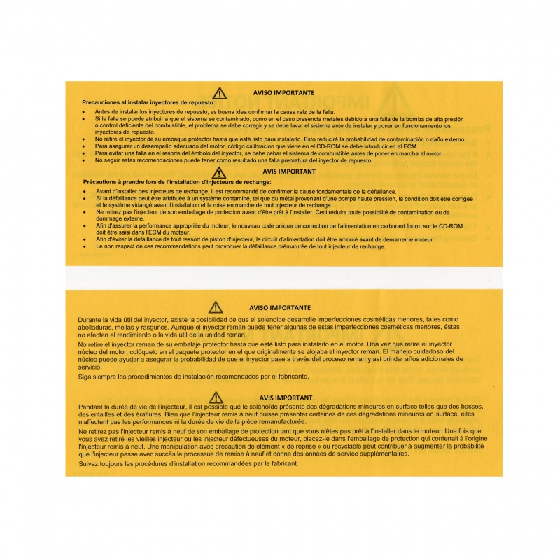 Inyector Diesel HEUI 1260499, 1317150, 1734059, 1739267, 1739268, 1961401, 2225967, EX639349 para 3126B CAT, 7.1 mm, 210 HP