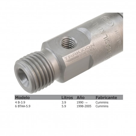 Inyector Diesel 0432131694, 3932123, Bosch para Cummins 3.9 4B, 5.9 6BTA