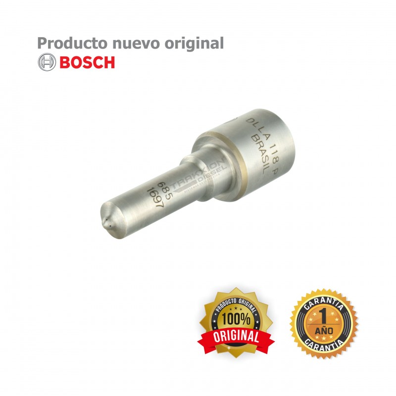 Tobera 0433172040, DLLA118P1697 de inyector Diesel Bosch 0445120125 para 8.3 ISL QSB QSL, Pegasus, Cummins