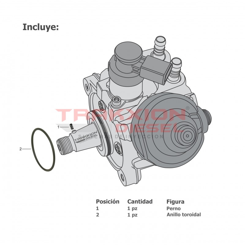 Bomba de inyección Diesel CP4 Bosch 0445010541, 0445010542, 0986437433, 03L130755J, 03L130755R para 2.0 TDI Transporter, VW