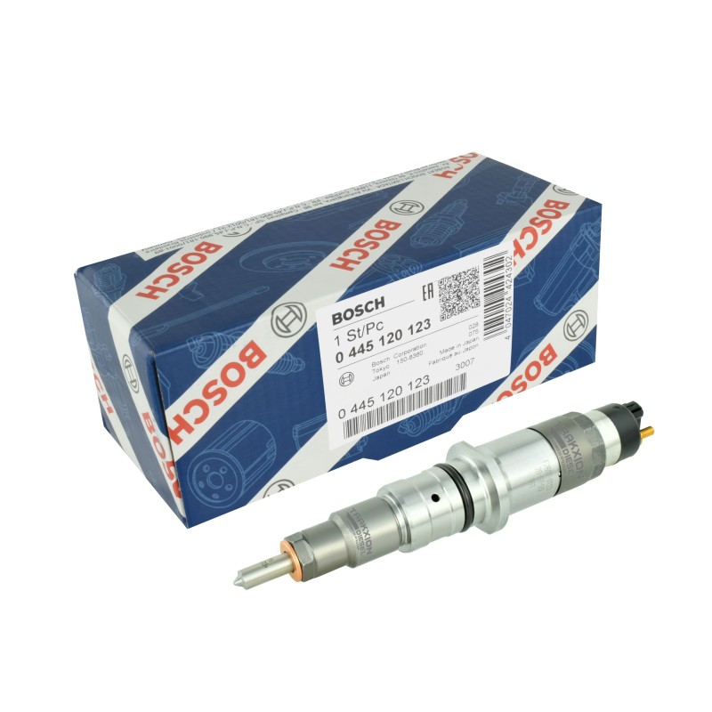 Inyector Diesel Bosch 0445120123 equivalente Cummins 4937065, Dongfeng D4937065, Tata 570107999907 para 3.9 y 5.9 ISBe Cummins