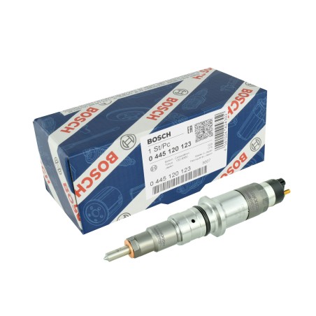 Inyector Diesel Bosch 0445120123 equivalente Cummins 4937065, Dongfeng D4937065, Tata 570107999907 para 3.9 y 5.9 ISBe Cummins