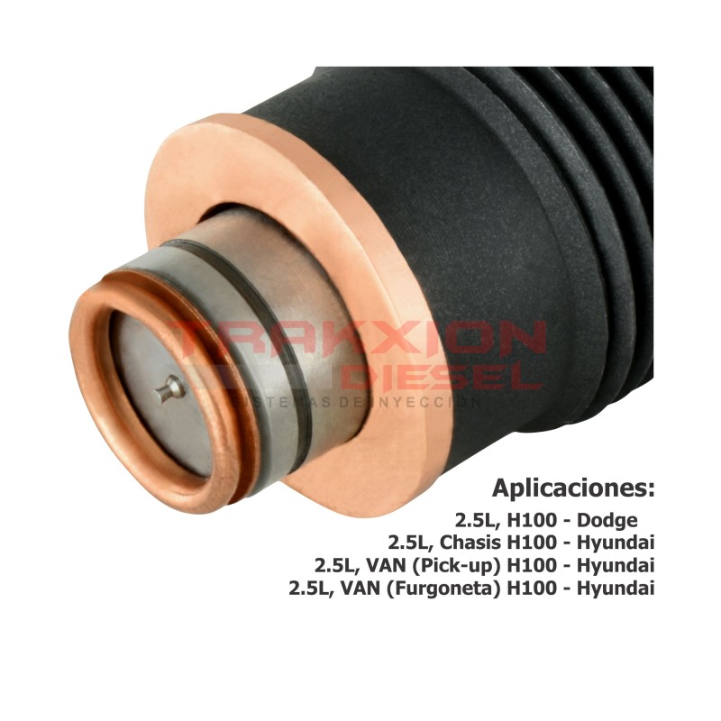 Inyector Diesel Nuevo Original Delphi para 2.5 H100 Hyundai, 33800-42500, 33800-42600