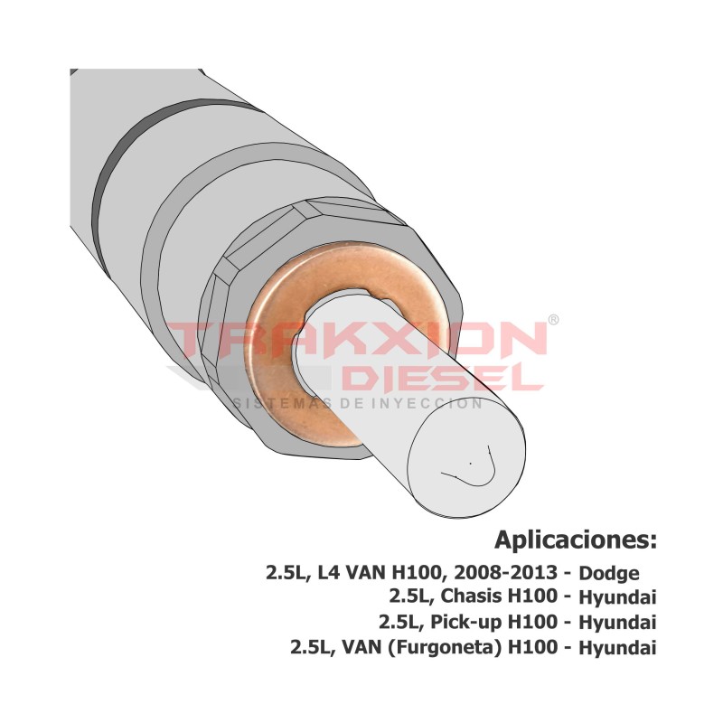 Arandela de asiento de tobera de inyector Diesel F00VP01004, 059130519 para 2.0 TDI Amarok, Crafter, Jetta, VW