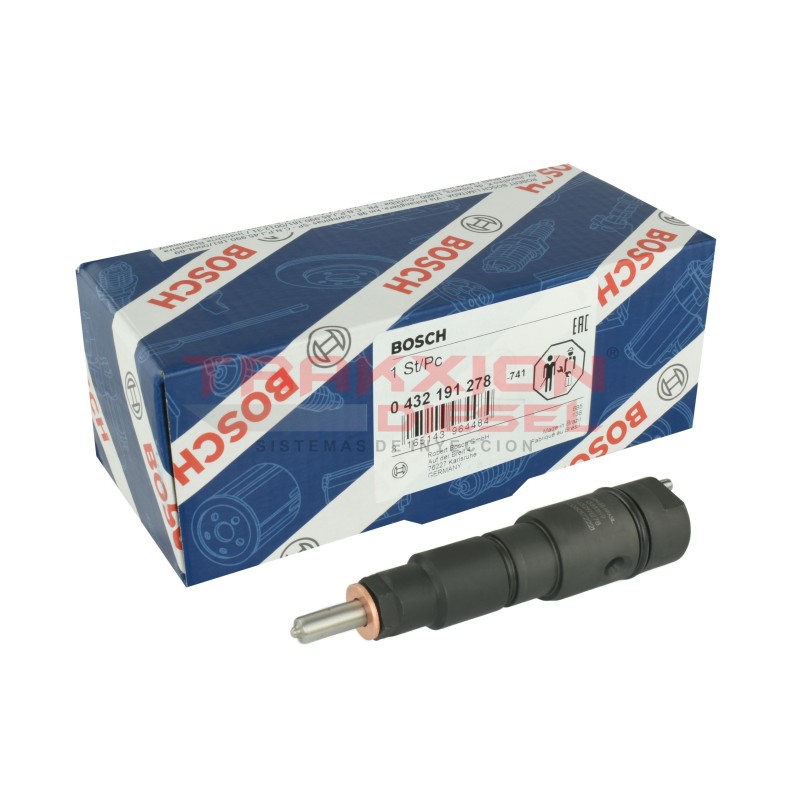Inyector Diesel nuevo genuino Bosch para M2 Business Class Freightliner, OM904 OM906 Boxer Mercedes Benz, 0432191278 A0060172221