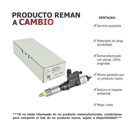 Inyector Diesel Reman 095000-547#, 8973297036, 8-97329703-6 para Isuzu ELF 400, 450, 500, 600