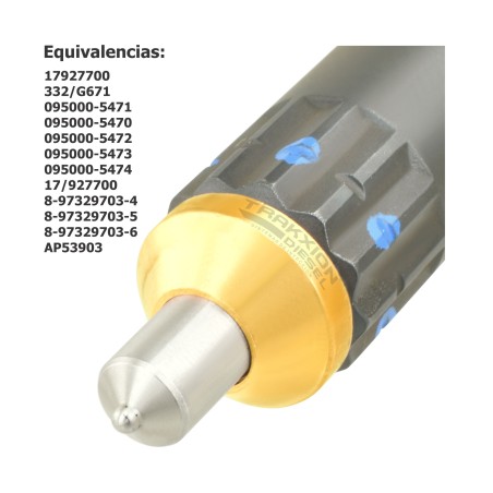 Inyector Diesel Reman 095000-547#, 8973297036, 8-97329703-6 para Isuzu ELF 400, 450, 500, 600