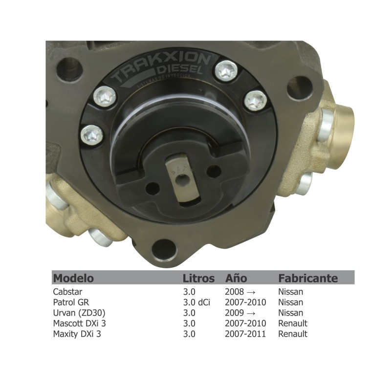 Bomba de Inyección Diesel CP1 Bosch 0445010195, 16700-VZ20A, 16700-VZ20D, 16700-VZ20E para 3.0 Zd30 Urvan Nissan
