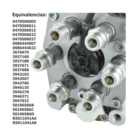 Bomba de inyección Diesel VP44 12V 0470506027, 3937671, 5019658AD, R5013925AA,  IPVR11X, IPVR15X para Dodge RAM, 5.9 ISB Cummins