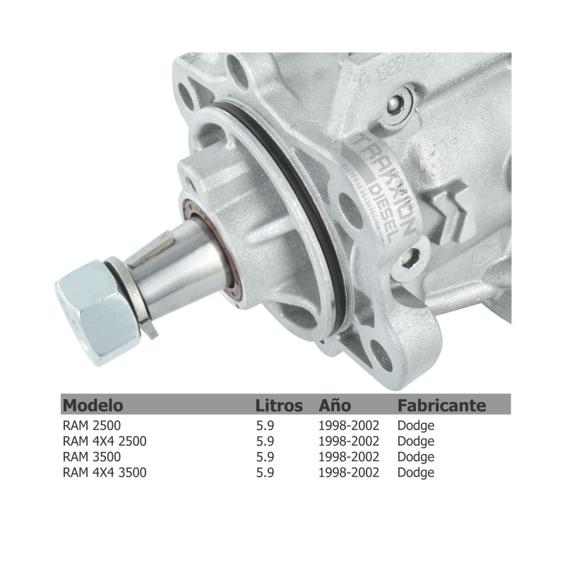 Bomba de inyección Diesel VP44 12V 0470506027, 3937671, 5019658AD, R5013925AA,  IPVR11X, IPVR15X para Dodge RAM, 5.9 ISB Cummins