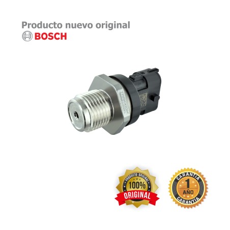 Sensor de presión de riel Diesel Bosch 0281006053, 1800 Bar para 3.0 ZD30 Urvan Nissan