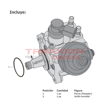 Bomba de inyección Diesel CP4 Bosch 0445010565, 0445010566, 03L130755AB para 2.0 TDI Amarok, Crafter, Jetta, Volkswagen
