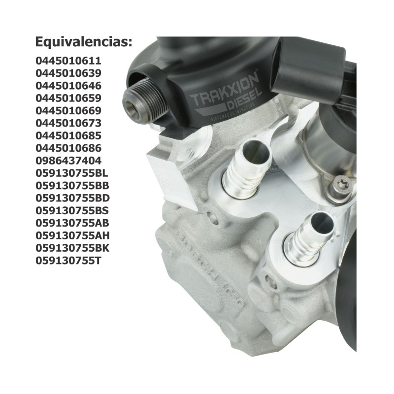 Bomba Diesel 059130755BB, 059130755BD, 059130755BK, 059130755BL, 059130755BS, 059130755T para 3.0 TDI, Q5, Q7 Audi y Touareg VW