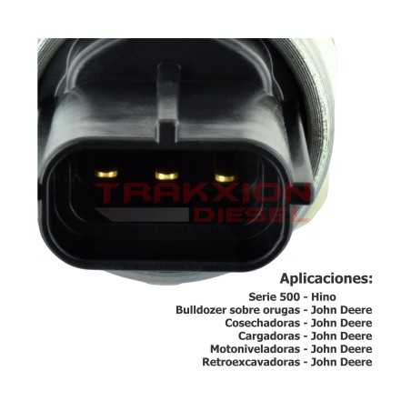 Sensor de Presión Diesel 499000-6131, 499000-6160, 8981197900, 8-98119790-0, RE520930, RE523811, RE536275 para Isuzu, John Deere